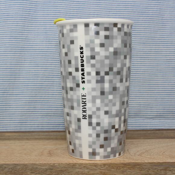 Rodarte for Starbucks Designer Travel Tumbler Lid Holiday 2012 - Picture 6 of 10